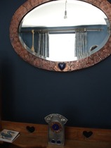 Have any of you painted a room dark blue?