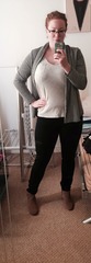 Please define 'frumpy'.....