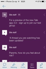 For a preview of the new Talk app 3.0 - sign up to join our test group