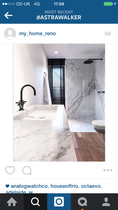 Black showerhead/bathroom taps