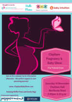 Clapham Pregnancy and Baby Show - Free Ticketed Event 14th of November