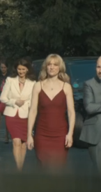 Claire's red dress in From Darkness