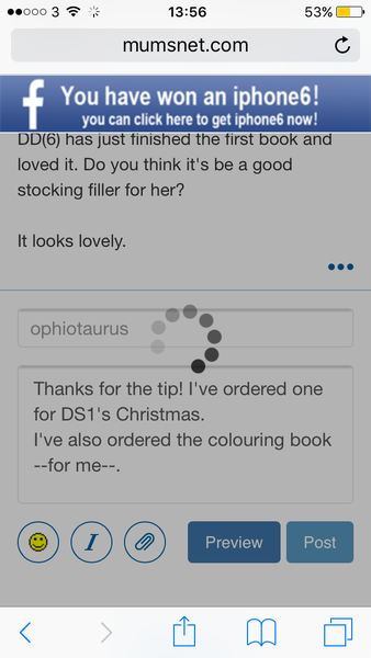 Dear MNHQ - has everyone 'won' an iPhone 6?