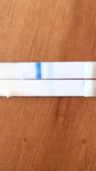 Faint positive first response neg clear blue?
