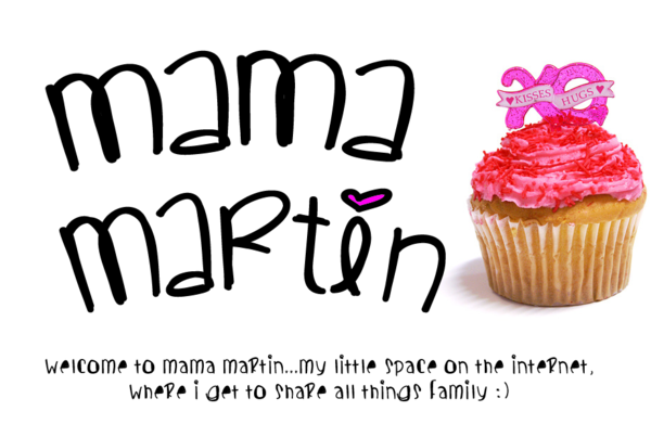 New blog site....www.mamamartin.com