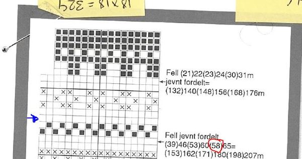 Knitted sweater: forgot to do whole row of decreases