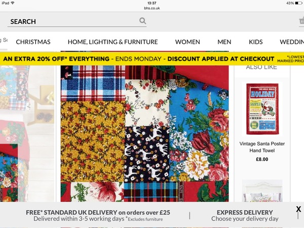 Christmas bedding