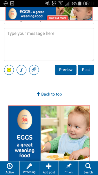 About the egg advert? (lighthearted)