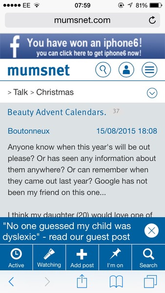 Dear MNHQ - has everyone 'won' an iPhone 6?