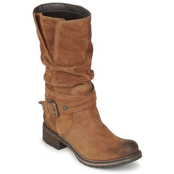 Help! Biker style boots... These but in tan leather?