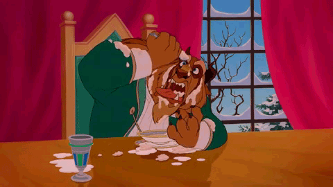 to think mixing up your food on a plate is bad manners?