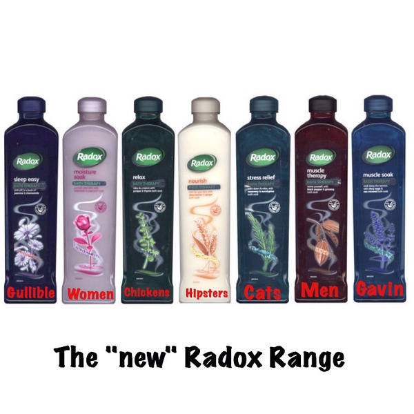 Radox have randomly made Man bubble bath ...wtaf?