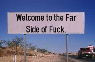 Fuck off to the far side of fuck and when you get there ...fuck off!