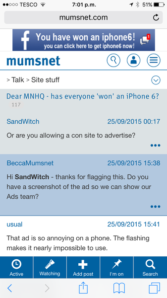 Dear MNHQ - has everyone 'won' an iPhone 6?