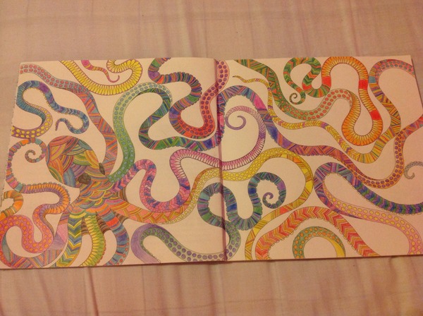 Adult colouring in - come join us, we're friendly!