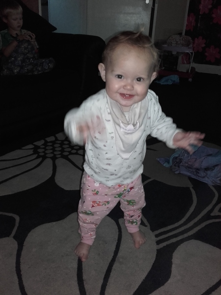 Jan 2015- what will they be doing next? Sitting, eating, crawling....