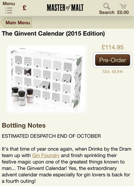 Grown up advent calendar for myself?