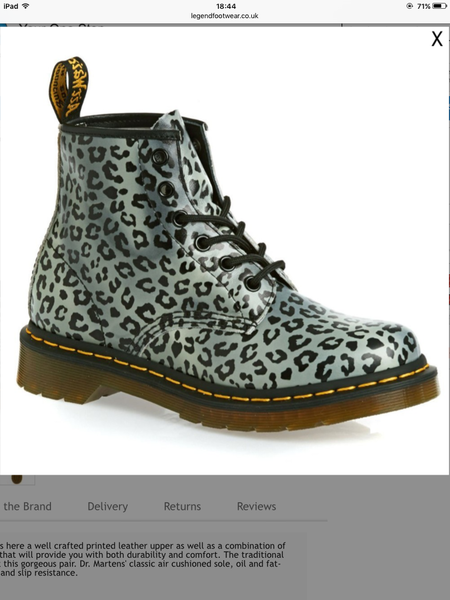 I am craving purple Dr Martens. Should I just consider it a hormonal episode and ride it out or embrace the need for clumpiness?