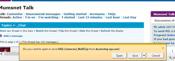 Strange Download Promt