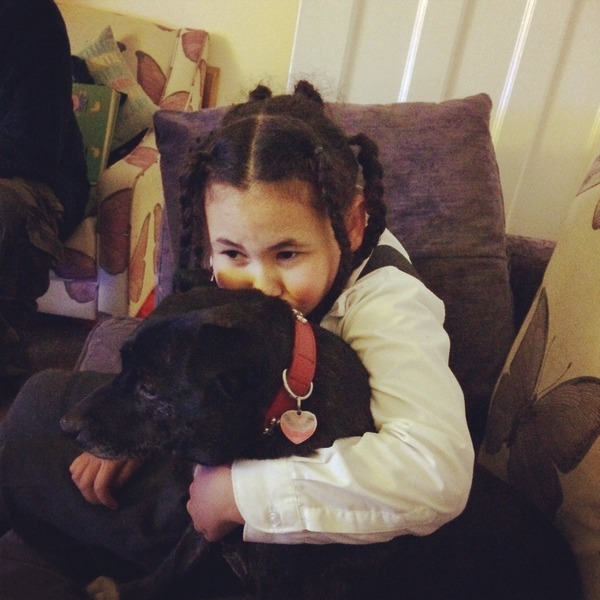 To tell my sister if she buys a Staffie I won't bring DS around to hers?