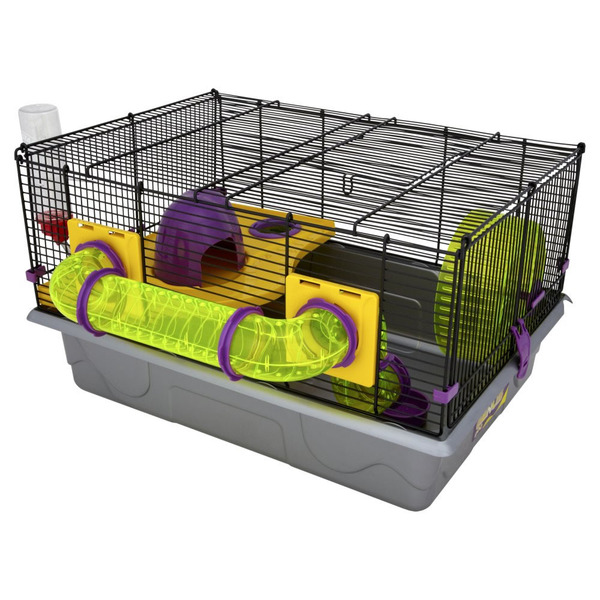 want to see my new hamster cage, I made it myself, feeling very clever.