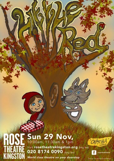WIN family tickets to Little Red, Rose Theatre for ages 0-6