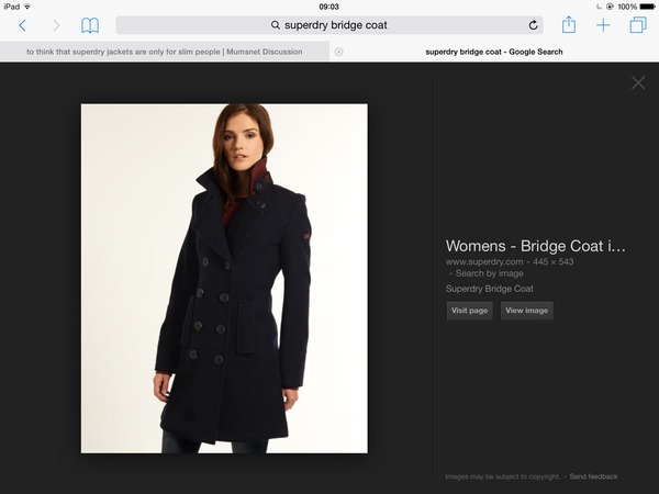 to think that superdry jackets are only for slim people
