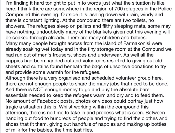 To wonder how this can be happening in Europe