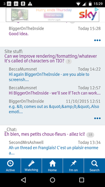 Can we improve rendering/formatting/whatever it's called of characters on TIO?