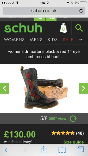 I am craving purple Dr Martens. Should I just consider it a hormonal episode and ride it out or embrace the need for clumpiness?