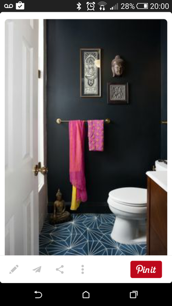 Small, windowless downstairs loo - what colour should I paint it?