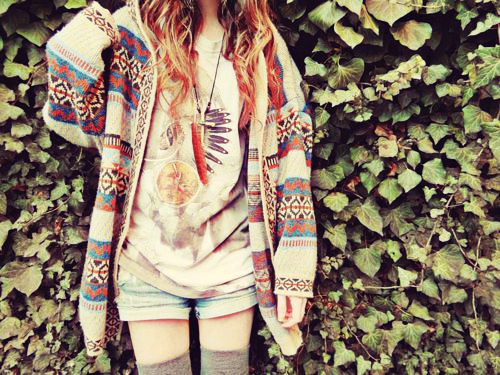 Any chunky knit aztec cardigans about?