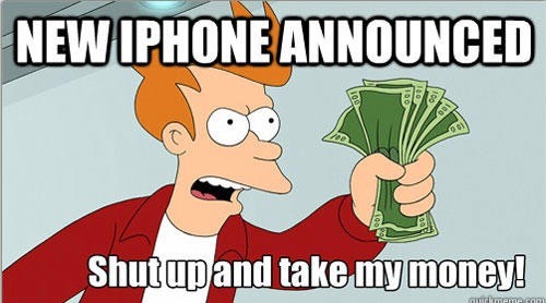 to be pissed off with the assumption that we all have fucking iPhones?!