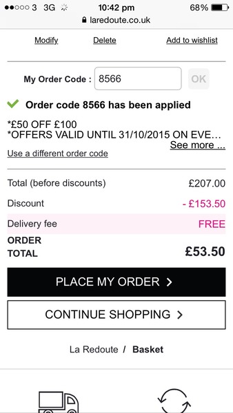 Thread 6: I'm sleep shopping