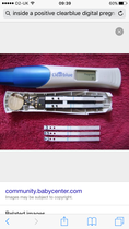 Faint positive first response neg clear blue?