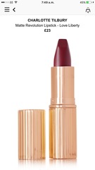 Deep Red Lipstick