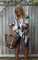 Any chunky knit aztec cardigans about?