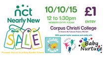 NCT Nearly New Sale this weekend Saturday 10/10/15