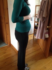 how many weeks do you think I look?