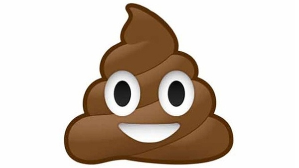 To say you can't see the new chocolate emoticon properly
