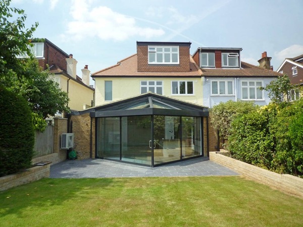 Vaulted ceiling? Flat ceiling? What would you do?