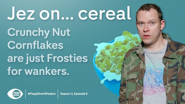 PEEP SHOW returns Wednesday 11th!