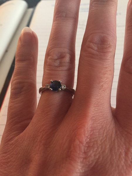 Sapphire engagement rings...old fashioned?