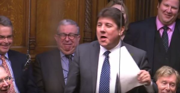 Drunk MP's hectoring Jeremy Corbyn in House Of Commons?