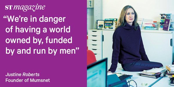 To think Justine Roberts should not have written this in the FT