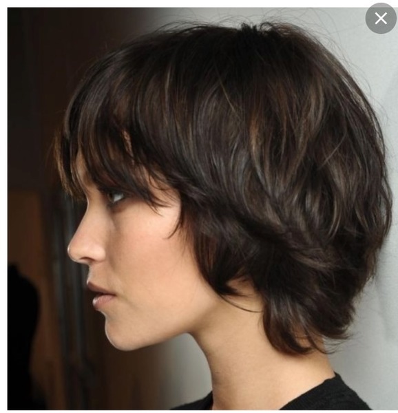 chopping off all my hair...