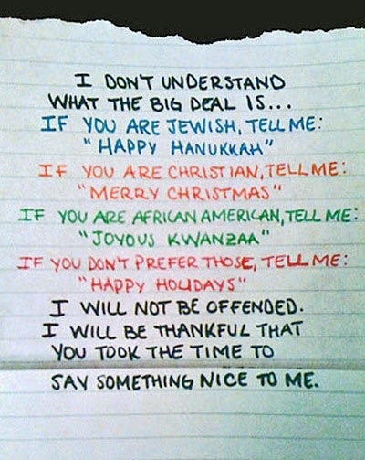 Happy and Merry HOLIDAYS?