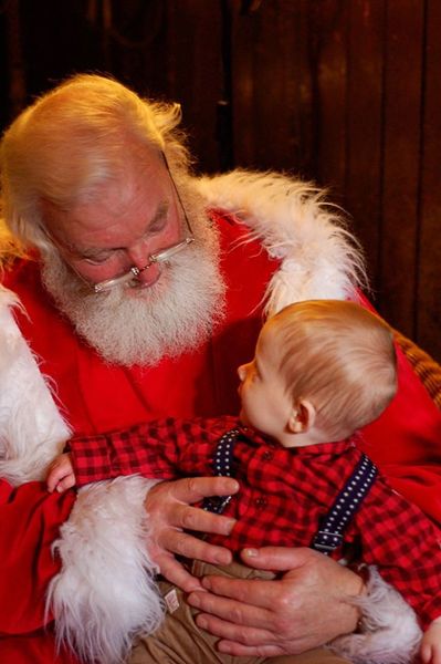 who's going where to see Father Christmas?