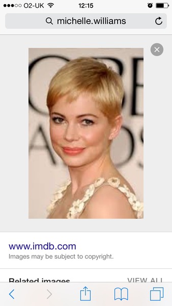chopping off all my hair...