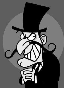 He's behind you! Rob's not the messiah - he's a very naughty boy! Watch The Archers pantomime here.